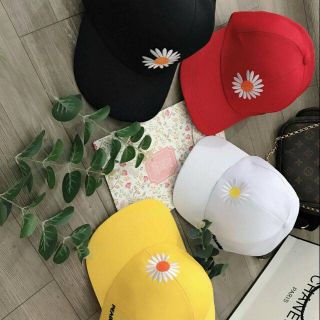 Mũ lưỡi trai thêu HOA CÚC hot hit