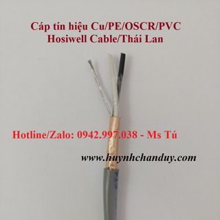 Cáp tín hiệu âm thanh/Cáp loa 2x18AWG (9218) Hosiwell Cable