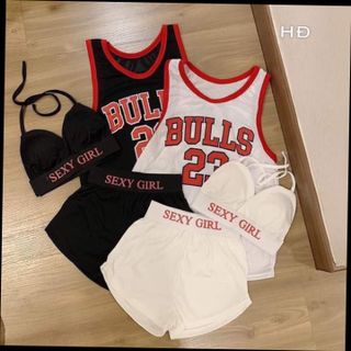 Set Áo Lưới Bulls 23 cao cấp