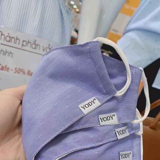 Khẩu trang vải 2 lớp kháng khuẩn hàng công ty có chứng nhận, hóa đơn VAT