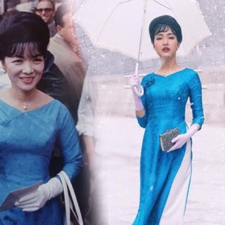 ÁO DÀI MADAME NHU - TRẦN LỆ XUÂN