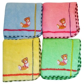 Combo 10 Khăn Mặt Cotton Mềm Mại Cho Bé