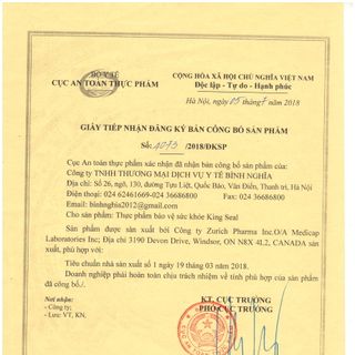 King seal tăng cường sinh lý nam giới