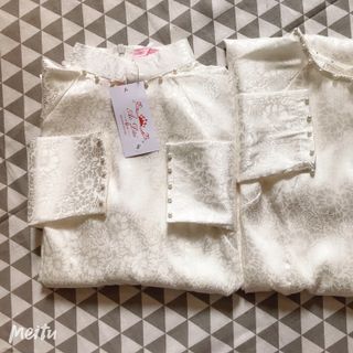 ÁO DÀI GẤM TƠ VIỀN TRAI