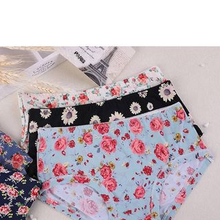 Combo 10 chiếc quần lót điều hòa họa tiết