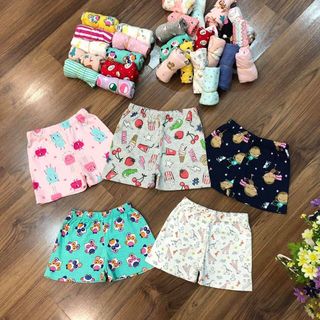 Combo 10 quần đùi bozip hàng cho bé trai ( họa tiết ngẫu nhiên)