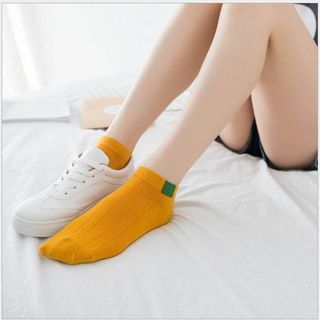 COMBO 10 đôi tất GÂN ngắn cổ ( Trộn Màu)