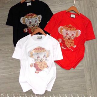 Áo dấu quần hottrend hình Chuột in đá pha lê. Size 11-48kg