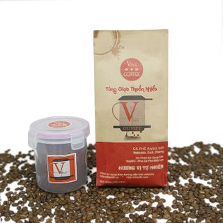 Bộ kit cafe phin VfastFil Lux sử dụng giấy lọc cafe pha phin