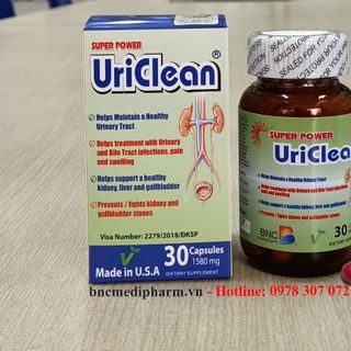 Super Power UriClean Làm tan sỏi thận phòng tránh sỏi tái phát