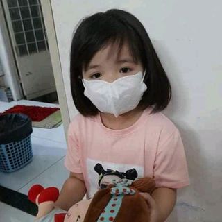 khẩu trang y tế panda em bé 3 lớp