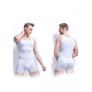 COMBO 02 áo lót nam kiểu ba lỗ trắng - Hàng Việt Nam