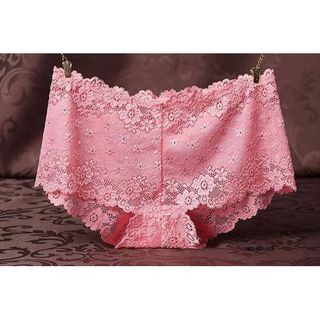 Bộ 05 Quần Lót Ren Silk Dạng Đùi
