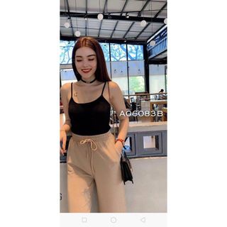 Áo hai dây cotton thời trang, tiện dụng