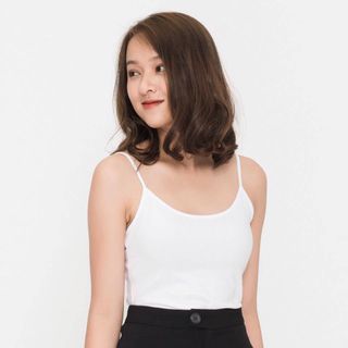 Áo hai dây cotton thời trang, tiện dụng