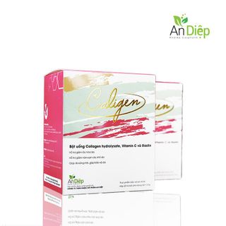 Bột uống Collagen hương đào