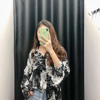 Áo sơ mi Loang Hoạ Tiết 3 màu cá tính