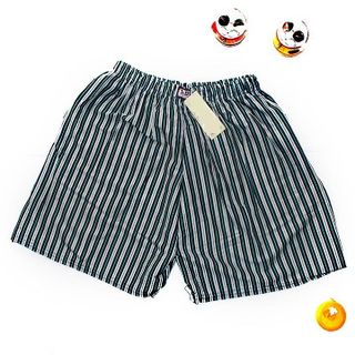 Quần short kẻ mặc nhà cho nam
