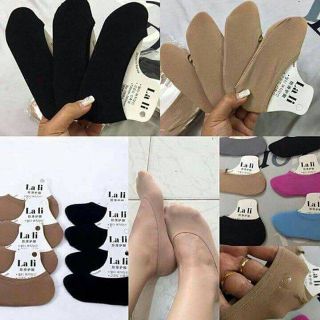 Combo 10 TẤT HÀI chống trượt sắc màu cho bạn nữ