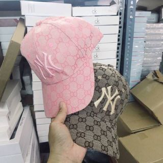 Mũ lưỡi trai thêu chữ NY - Hàng Đẹp
