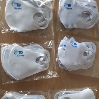 Khẩu trang vải Poly 3 da Kháng khuẩn kháng bụi