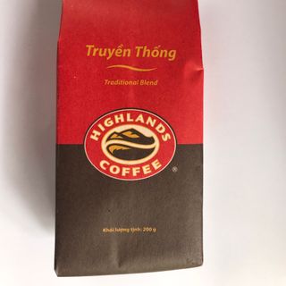 Cà Phê Phin Highlands Truyền Thống 200gr