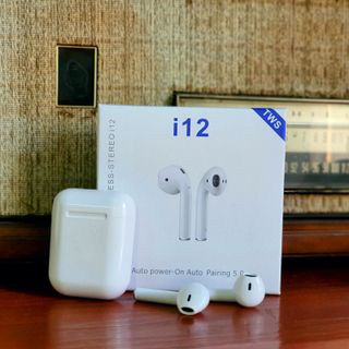 Tai nghe bluetooth không dây I12, cảm ứng vân tay giá sỉ