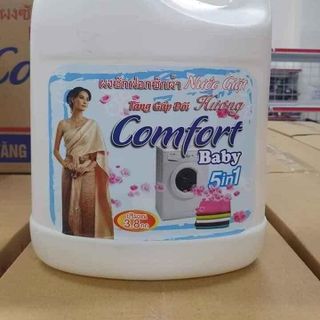 NƯỚC GIẶT COMFORT BABY 5 in 1 trắng