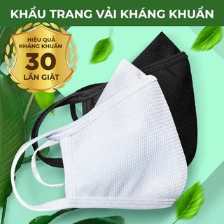 KHẨU TRANG VẢI KHÁNG KHUẨN
