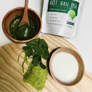 Bột Rau Má Quảng Thanh , Bột Nguyên Chất , Đắp Mặt Và Uống Thanh Lọc Cơ Thể