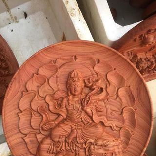 Đĩa phong thuỷ trang trí phòng khách