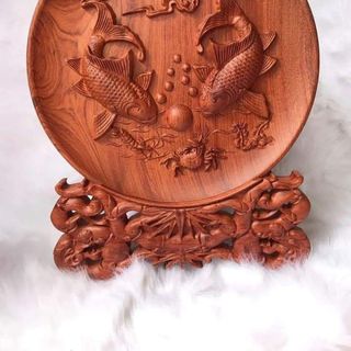 Đĩa phong thuỷ trang trí phòng khách