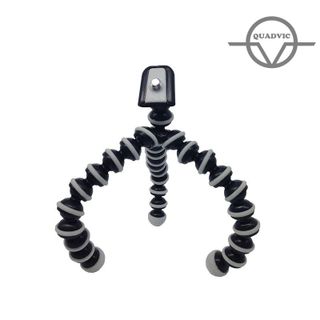 Tripod bạch tuộc vừa size M có nút lock cho máy ảnh dsrl và điện thoại 165x35x35 mm N219 QuadViC