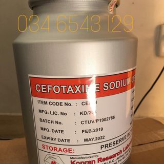 CEFOTAXIME SODIUM (Ấn ĐỘ)