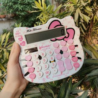 MÁY TÍNH HÌNH KITTY DỄ THƯƠNG