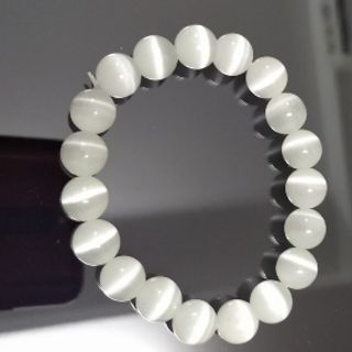 Chuỗi đá mắt mèo đủ màu rất đẹp cầm mát tay