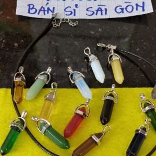 Mặt dây chuyền đá đủ màu sắc Ko bao gồm dây chuyền