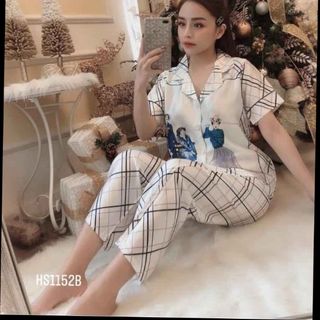 set bộ chất Satin lụa Quảng châu
