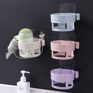 giá để máy sấy tóc dán tường tiện lợi