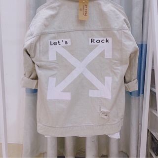Áo khoác jean nam let’s X