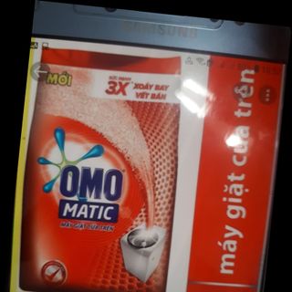 Bột giặt OMO matic 6kg cho máy giặt