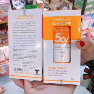 Kem chống nắng Sun Block Yanhee