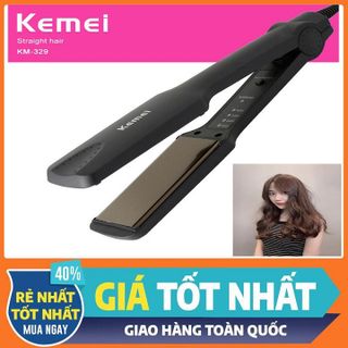 Máy ép tóc cao cấp Kemei KM 329 giá sỉ