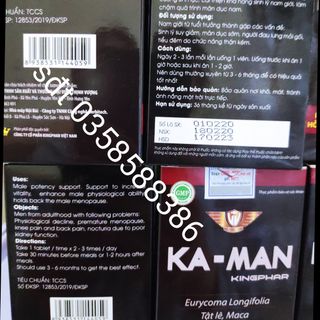 Kaman Kingphar - tăng cường sinh lực phái mạnh