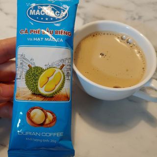 Cafe Sầu Riêng Maccaca - Hộp 12 gói x 20gr giá sỉ