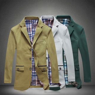 Áo khoác kaki nam Jacket viền túi – MS0029AK giá sỉ