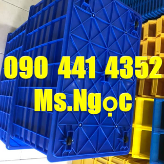 Sóng nhựa có 5 bánh xe,rổ nhựa 8 bánh xe kéo hàng, sóng nhựa đựng hàng hóa, sọt nhựa bít 3T9 có nắp, sóng hở chở hàng