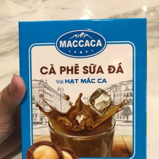 Cafe Sữa Đá Maccaca - Hộp 12 gói x 20gr