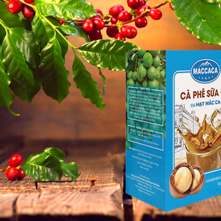 Cafe Sữa Đá Maccaca - Hộp 12 gói x 20gr