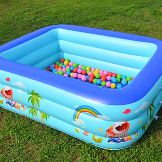 Hồ Bơi Phao 3 Tầng 150cm - Bể Bơi Phao Người Lớn/Trẻ Em + Tặng Bộ Vá Phao Cao Cấp